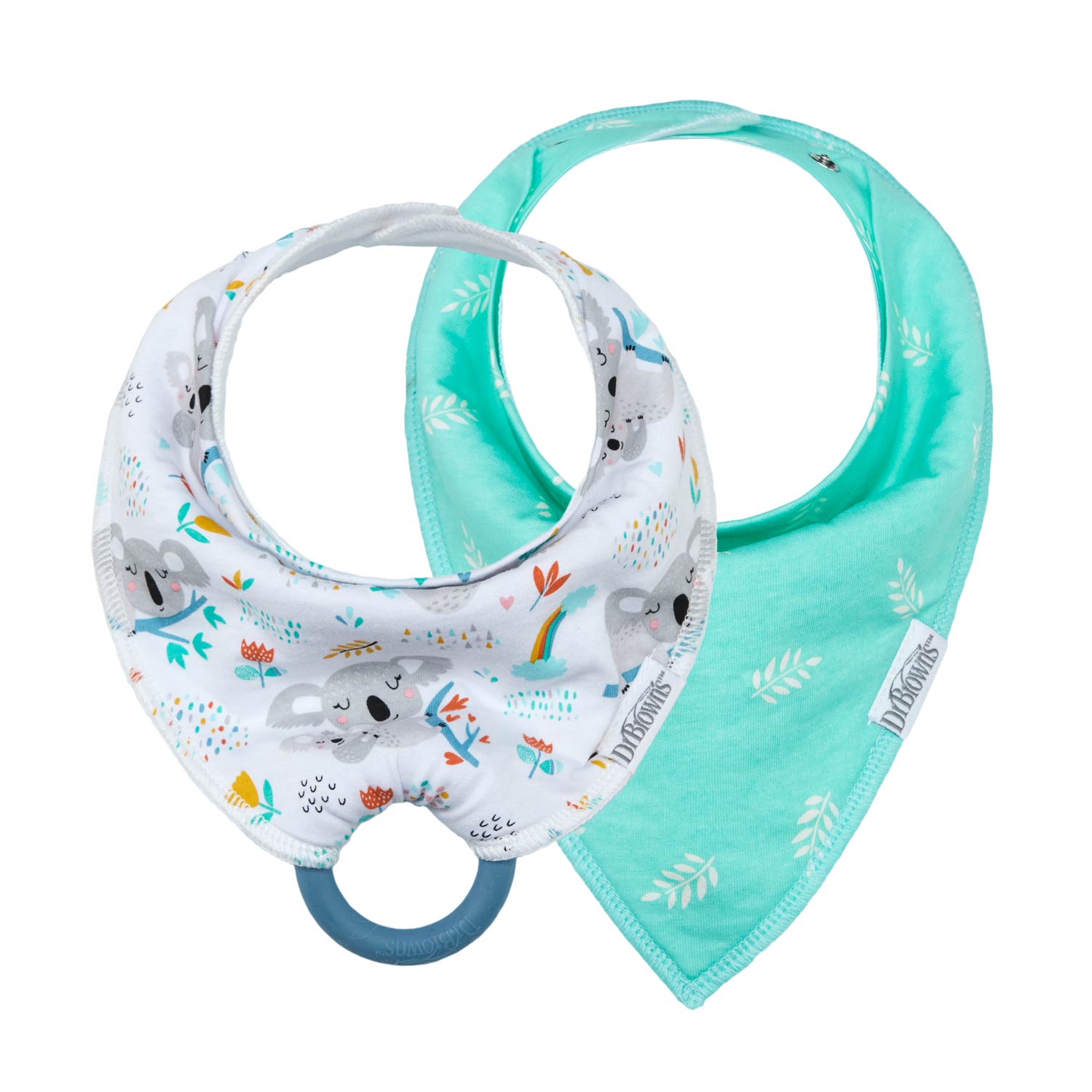 Brown's™ Bandana Bibs with Removable Teether - Main Image