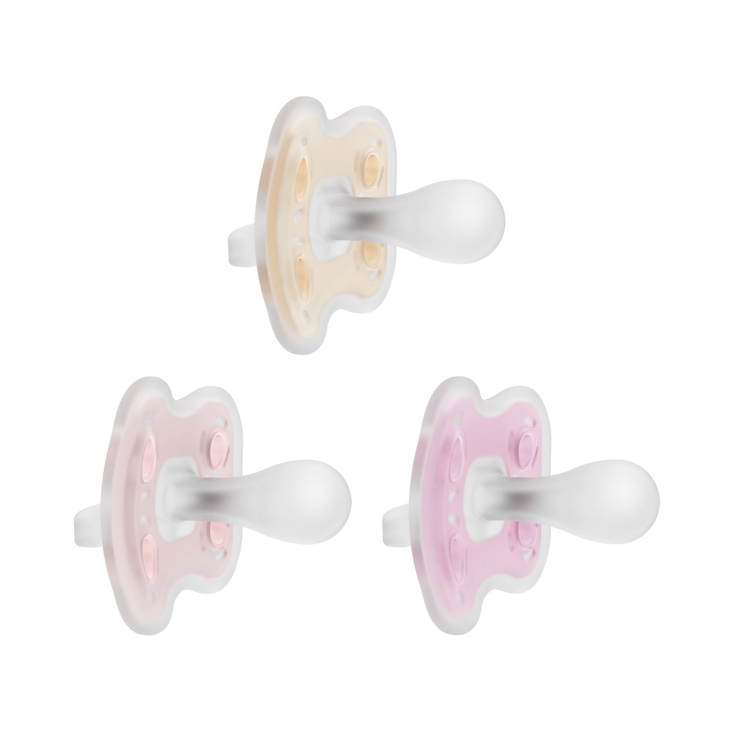 Brown's® Advantage™ One-Piece Silicone Pacifier – 3-Pack