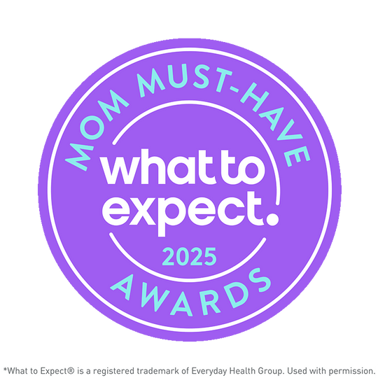 Purple badge with 'what to expect' 2025 Awards text 