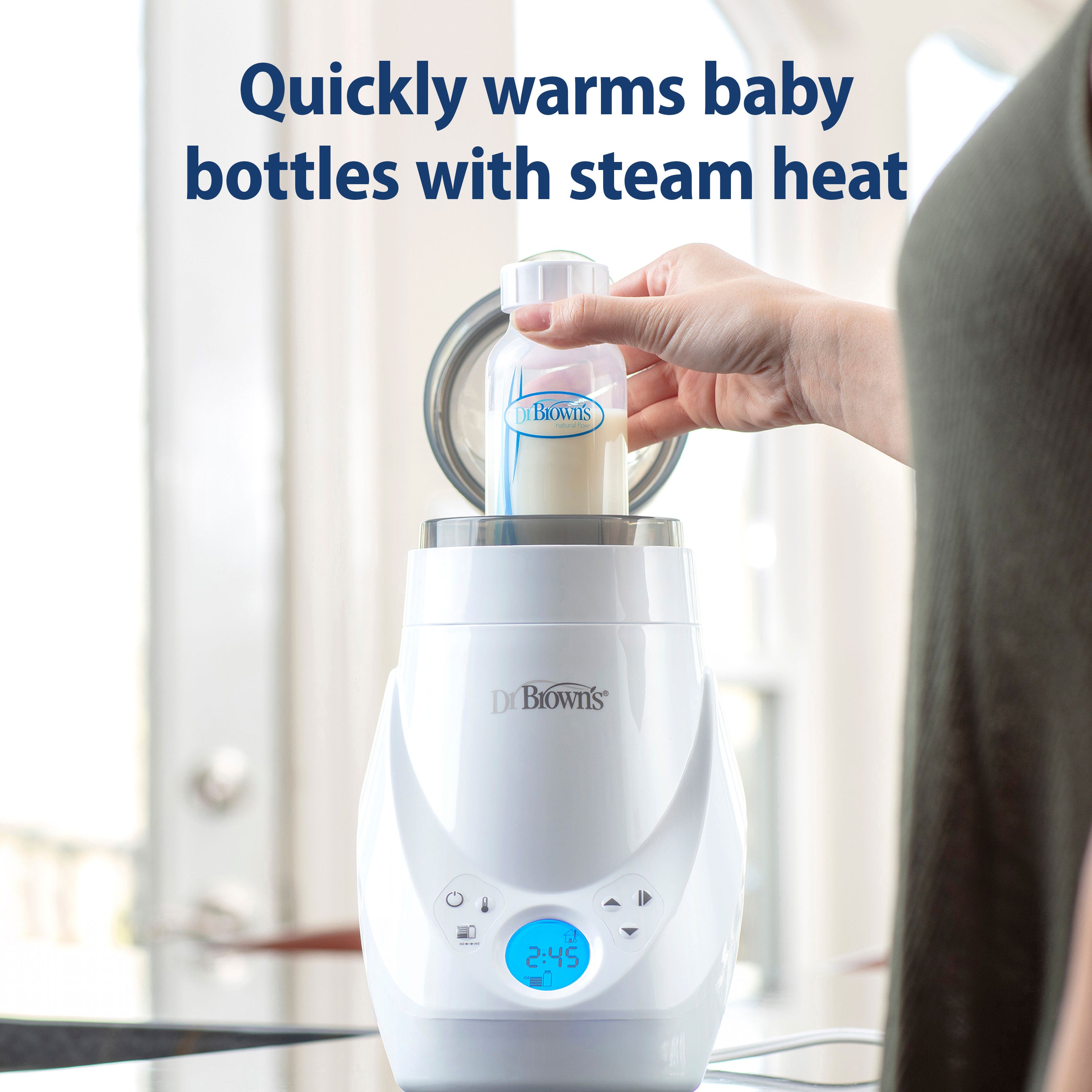 Dr. Brown's Deluxe Baby Bottle Warmer and Sterilizer, For Baby