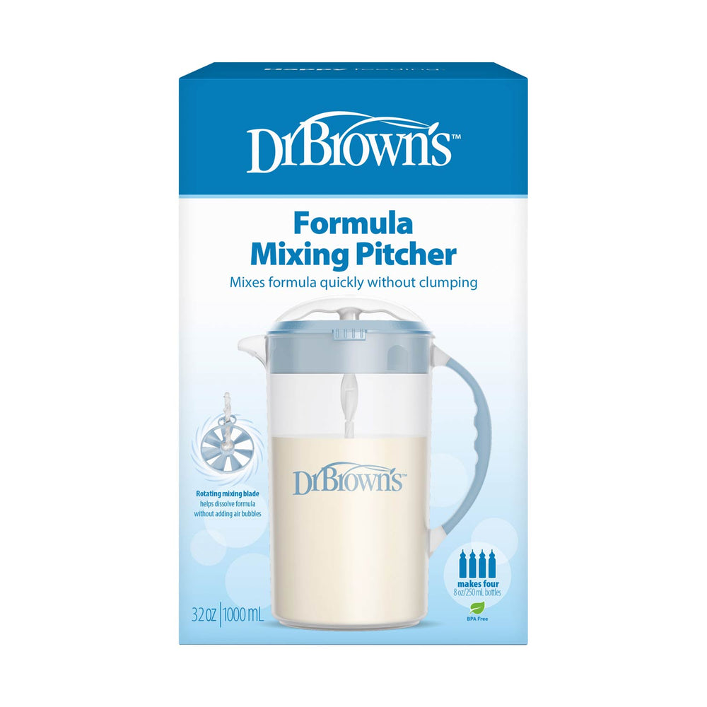 Dr. Brown's blue Formula Mixing Pitcher packaging