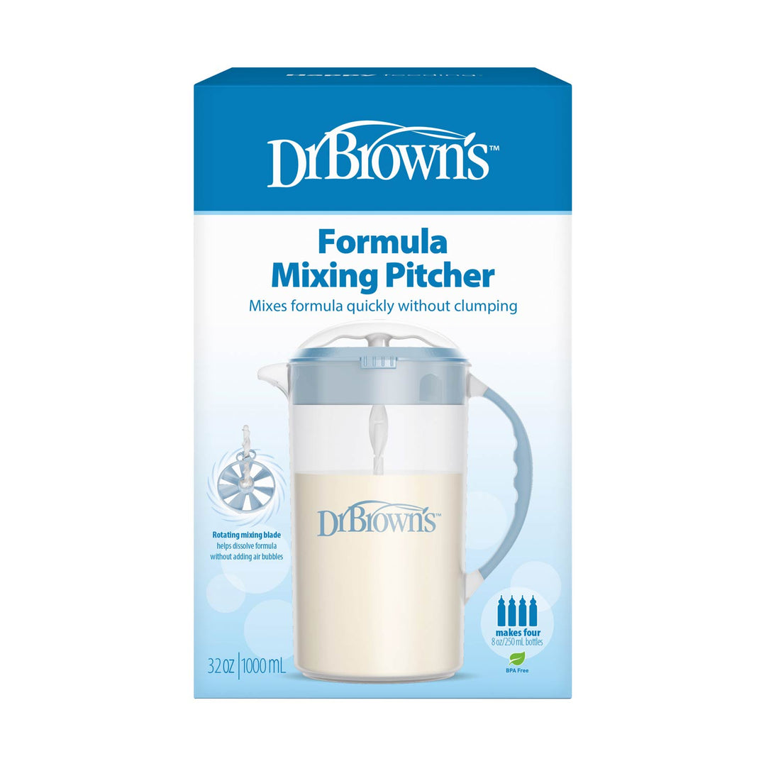 Dr. Brown's blue Formula Mixing Pitcher packaging
