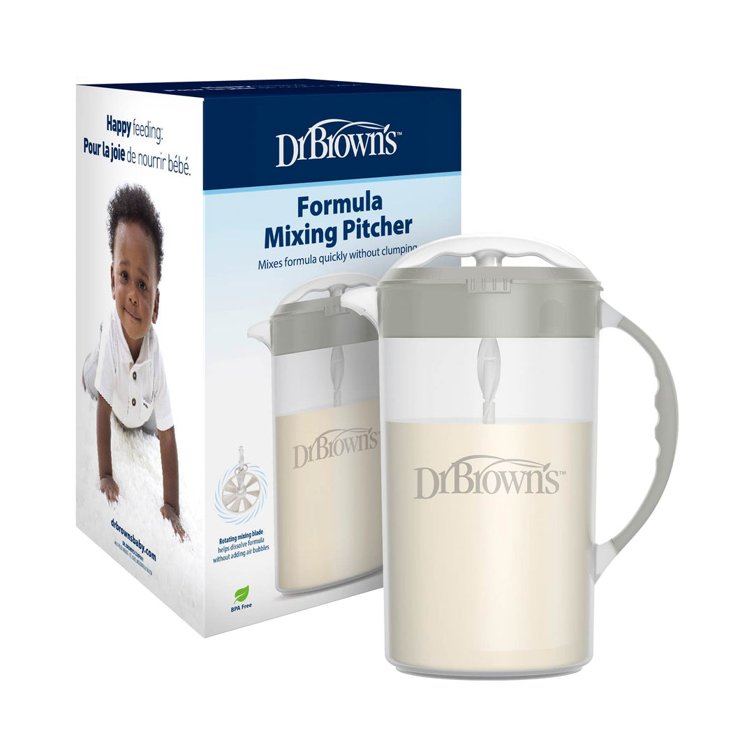 Dr. Brown's Formula Mixing Pitcher with packaging on a white background