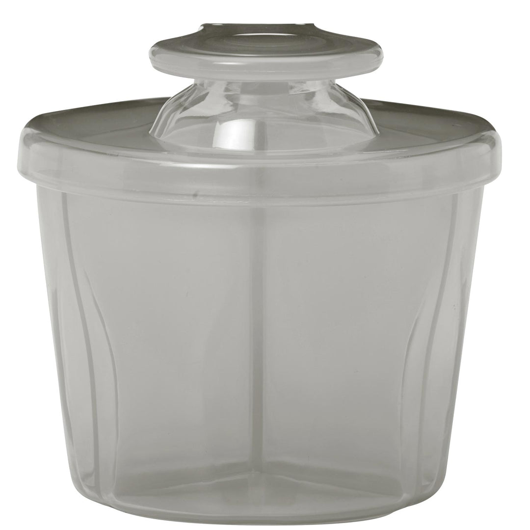 Gray formula dispenser with a lid
