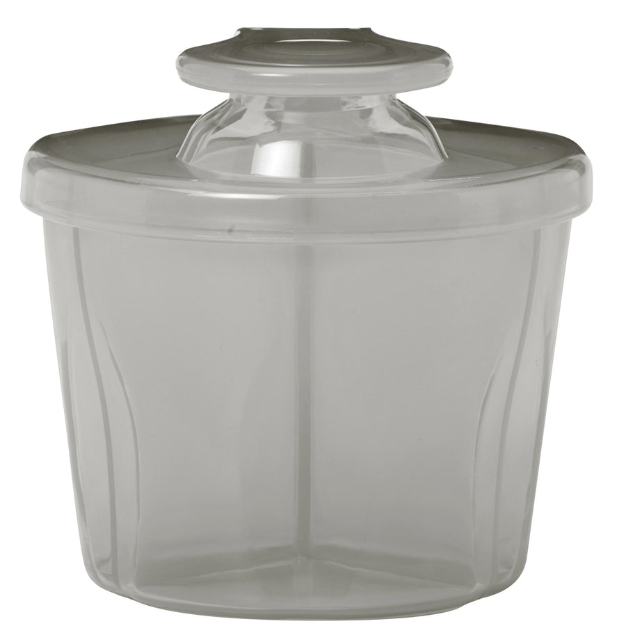 Gray formula dispenser with a lid
