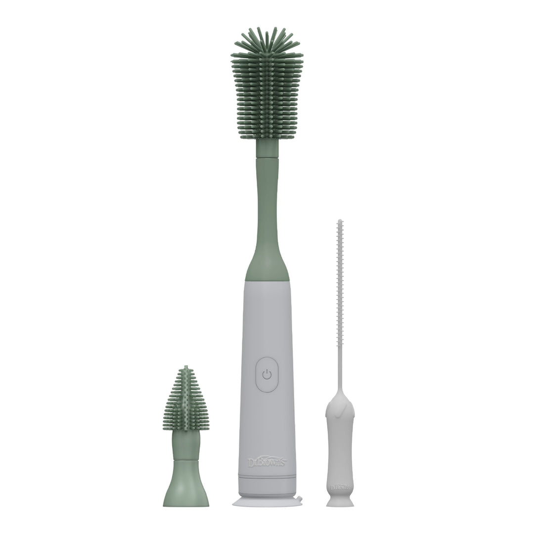 electric-silicone-brush-set-green