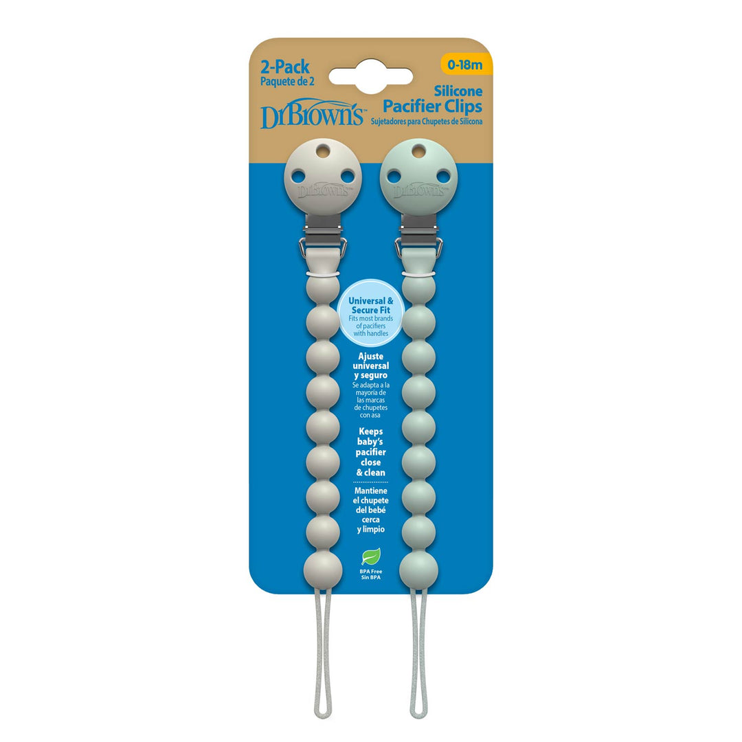 silicone-pacifier-clips-green-gray