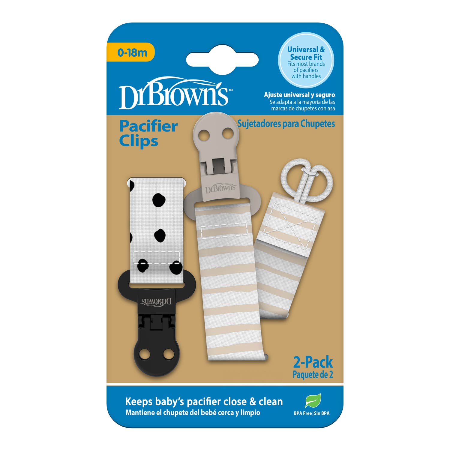 Dr. Brown's™ Pacifier Clips