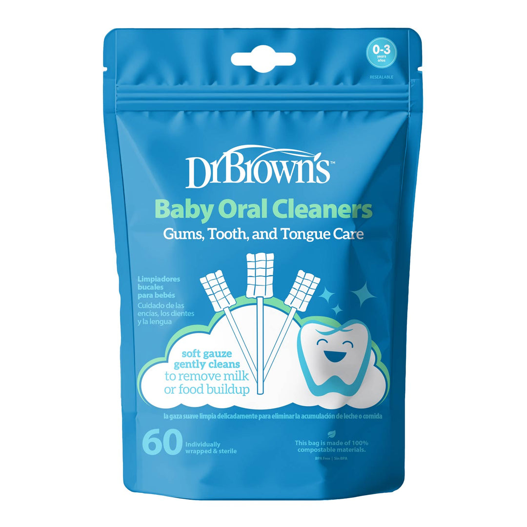 Dr. Brown's Baby Oral Cleaners packaging