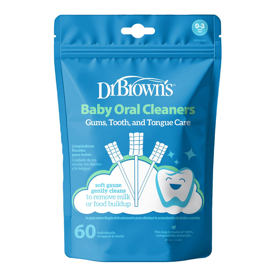 Dr. Brown's Baby Oral Cleaners packaging