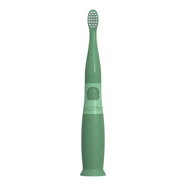 Dr. Brown's green Infant-to-Toddler Electric Toothbrush
