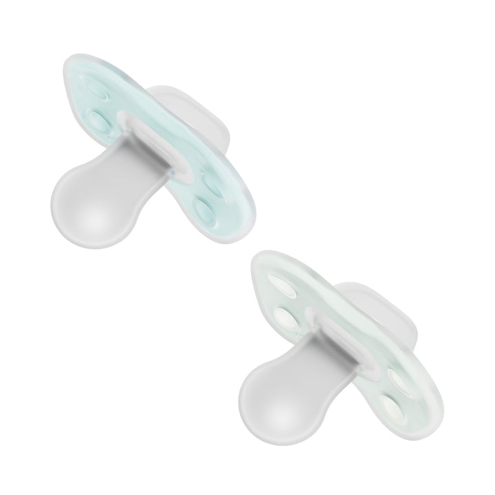 Dr. Brown's Advantage One-Piece Pacifier 2-pack in glow-in-the-dark silicone