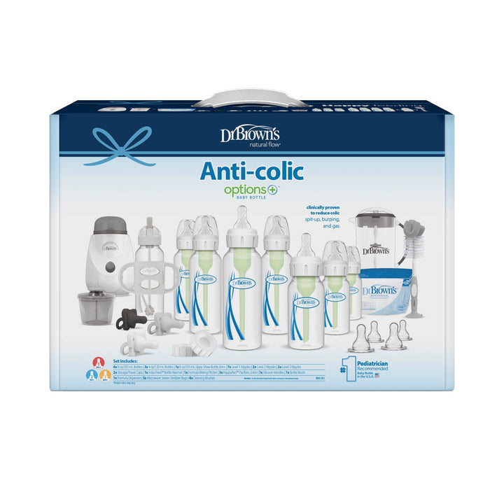 Dr. Brown's Anti-colic baby bottle set packaging