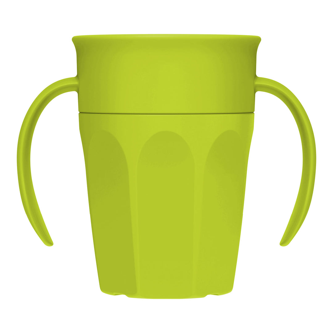Green Cheers360 Cup with handles