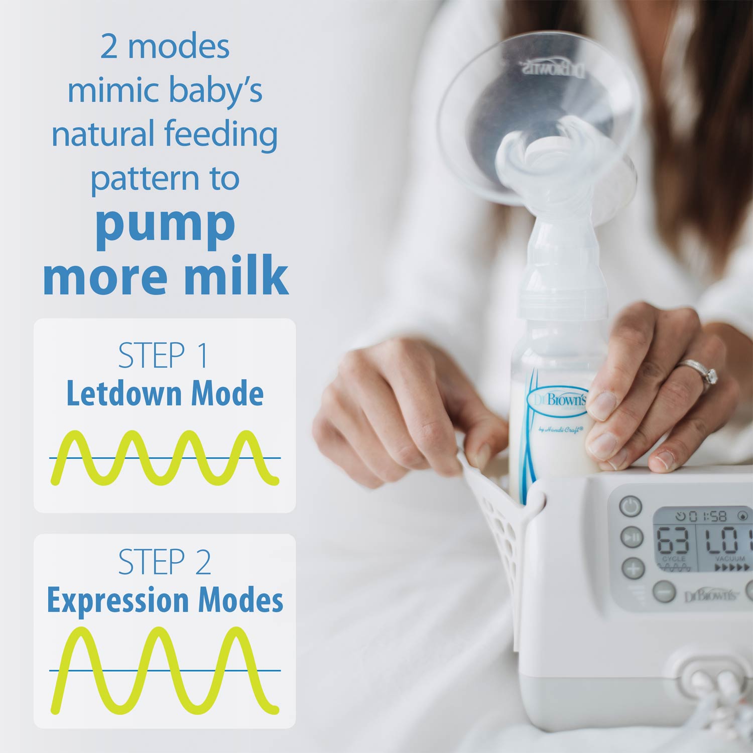 【mama】Dr.sys Dr. Brown's™ Manual Breast Pump with SoftShape™ Silicone Shield