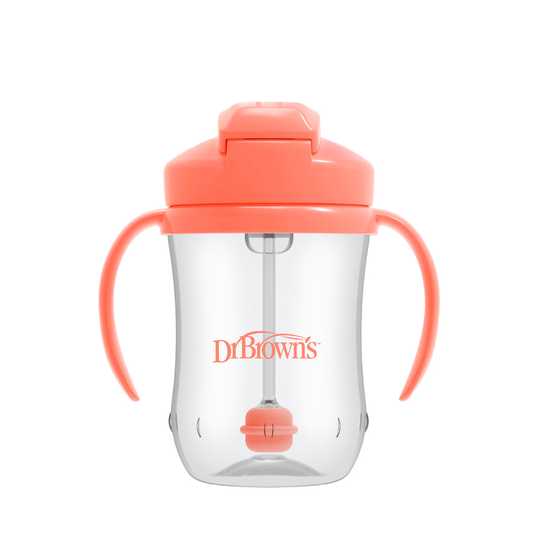 dr-browns-babys-first-straw-cup-9-ounce-6m-coral