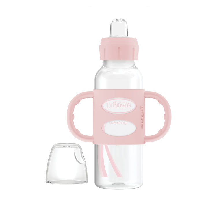 dr-browns-milestones-narrow-sippy-bottle-with-handles-lightpink