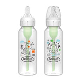 Dr. Brown Natural FlowAnti-Colic Options Narrow Baby Bottle 8oz/250mL, 2-Pack