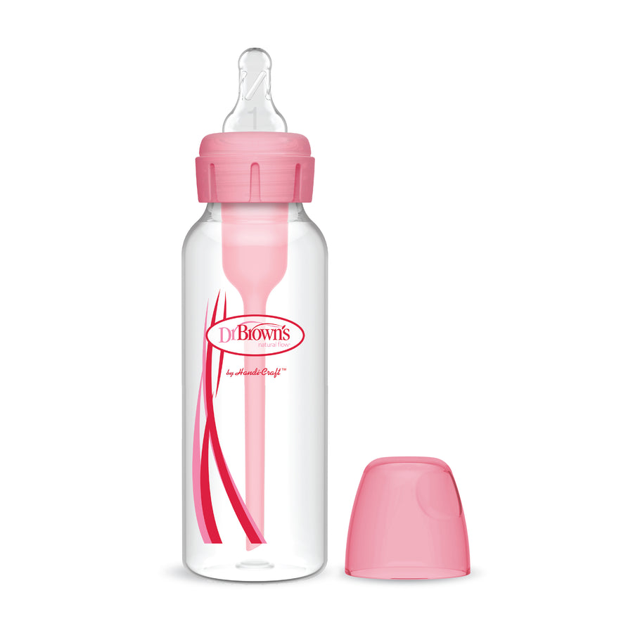 dr-browns-natural-flow-anti-colic-options-narrow-baby-bottle-8oz-250ml-pink-1-pack