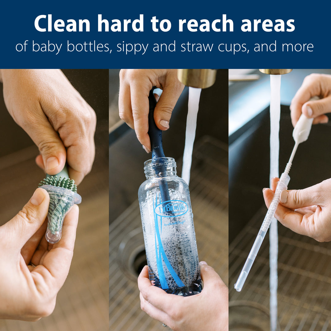 Brown's® Silicone Cleaning Brush Set – Brown's - Main Image