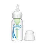 Dr. Brown Natural FlowAnti-Colic Options Narrow Baby Bottle, with Level 1 Slow Flow Nipple