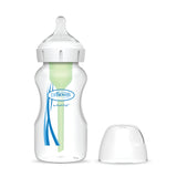 Dr. Brown Natural FlowAnti-Colic Options Wide-Neck Baby Bottle, with Level 1 Slow Flow Nipple