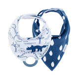 Dr. Brown Bandana Bibs with Removable Teether