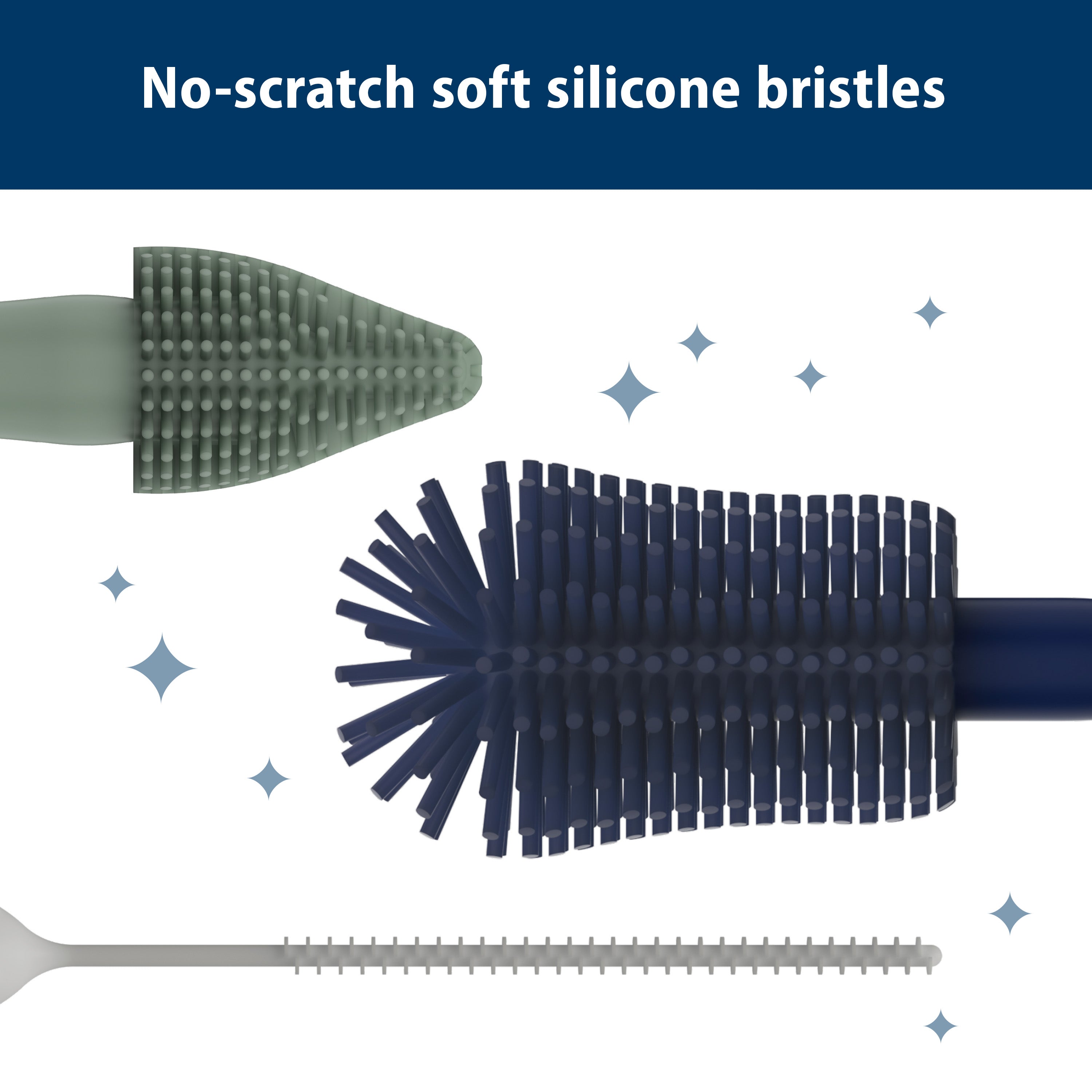 Dr. Brown's® Silicone Cleaning Brush Set – Dr. Brown's