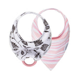 Dr. Brown Bandana Bibs with Removable Teether