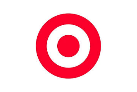 Target logo featuring a red bullseye logo with two concentric circles on a white background.