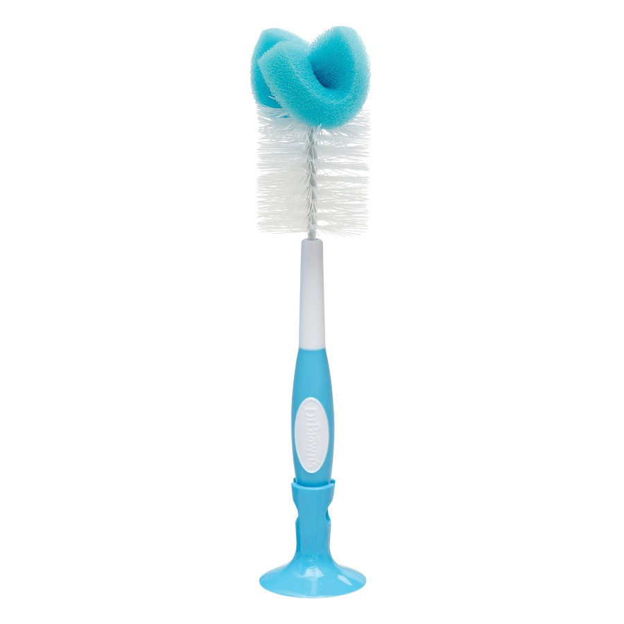 Superio Scrubbing Brush with Grip Handle (Blue)