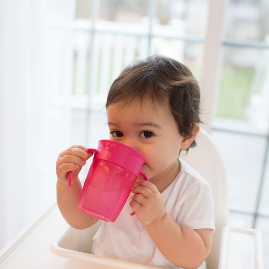 Baby Goblet Sippy Cup for infants Silicone Leak-Proof Spill Proof Training  Cup
