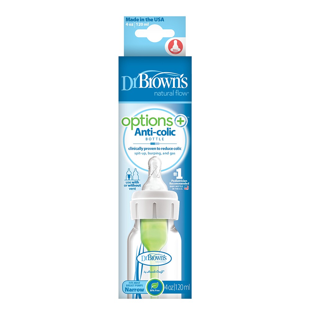 Dr. Brown's Options+™ Anti-colic Baby Bottle | Brown's Baby