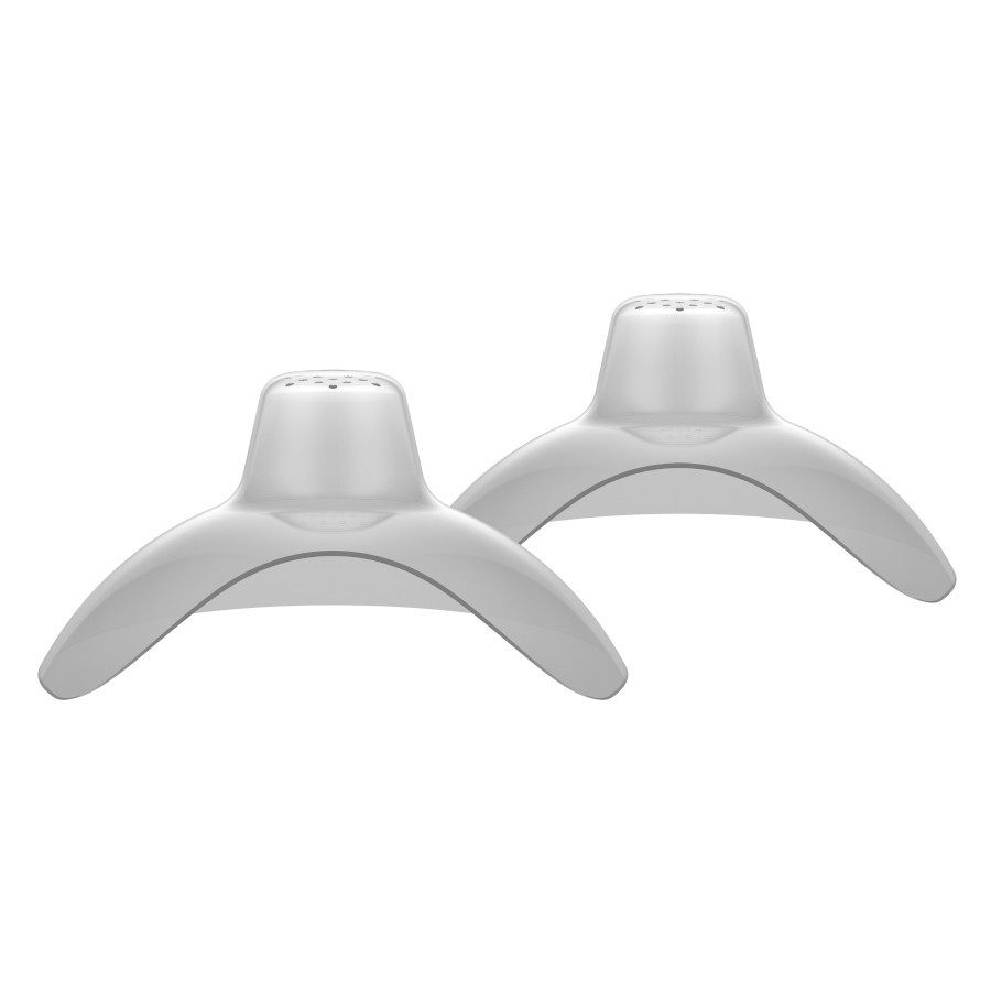 Contact Nipple Shields with Protective Case, Size 2 (24 mm), 2 Pack