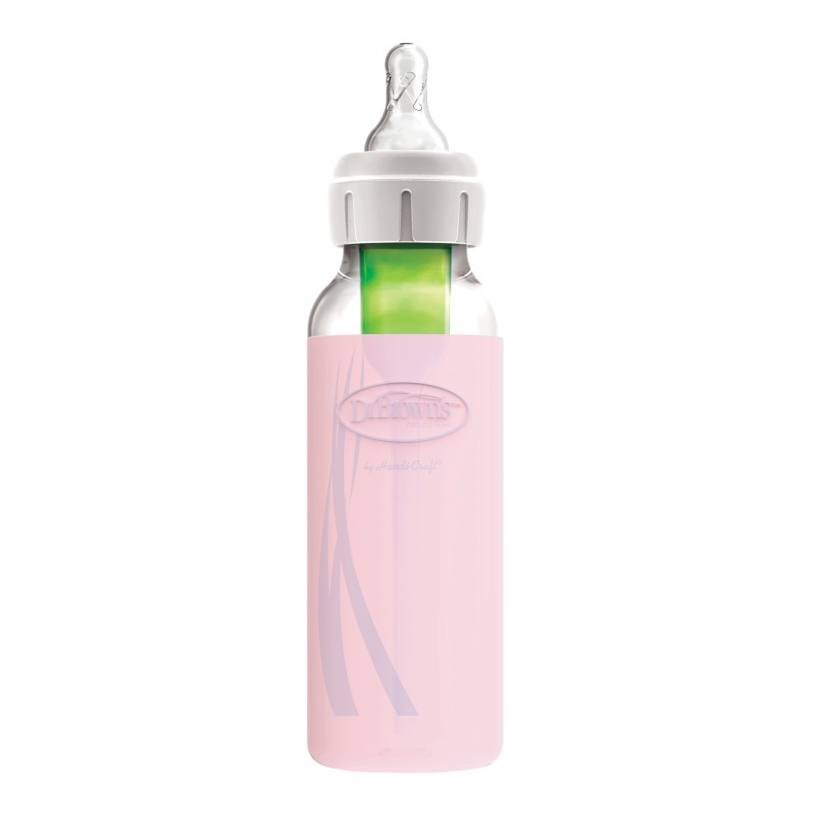 Wens Leggen Jet Dr. Brown's Natural Flow® Options+™ Narrow Glass Bottle Silicone Sleeves |  Dr. Brown's Baby