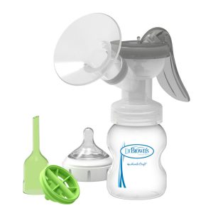 Dr. Brown's Natural Flow MilkSPA Breastmilk and Bottle Warmer with Silicone  One-Piece Breast Pump Breast Milk Catcher & Travel Bag, 4oz Anti-Colic
