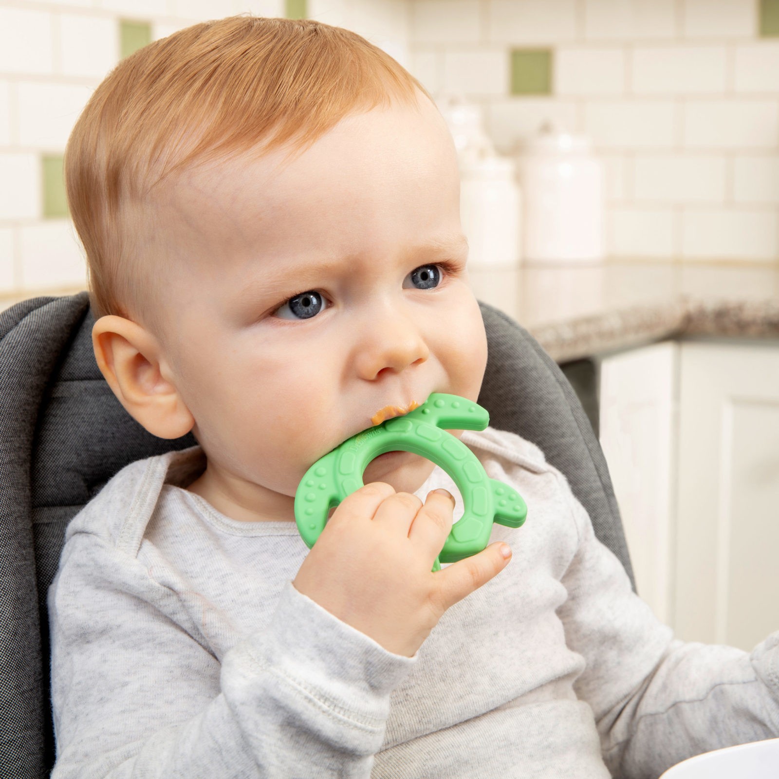 Silicone Teether & Training Spoon