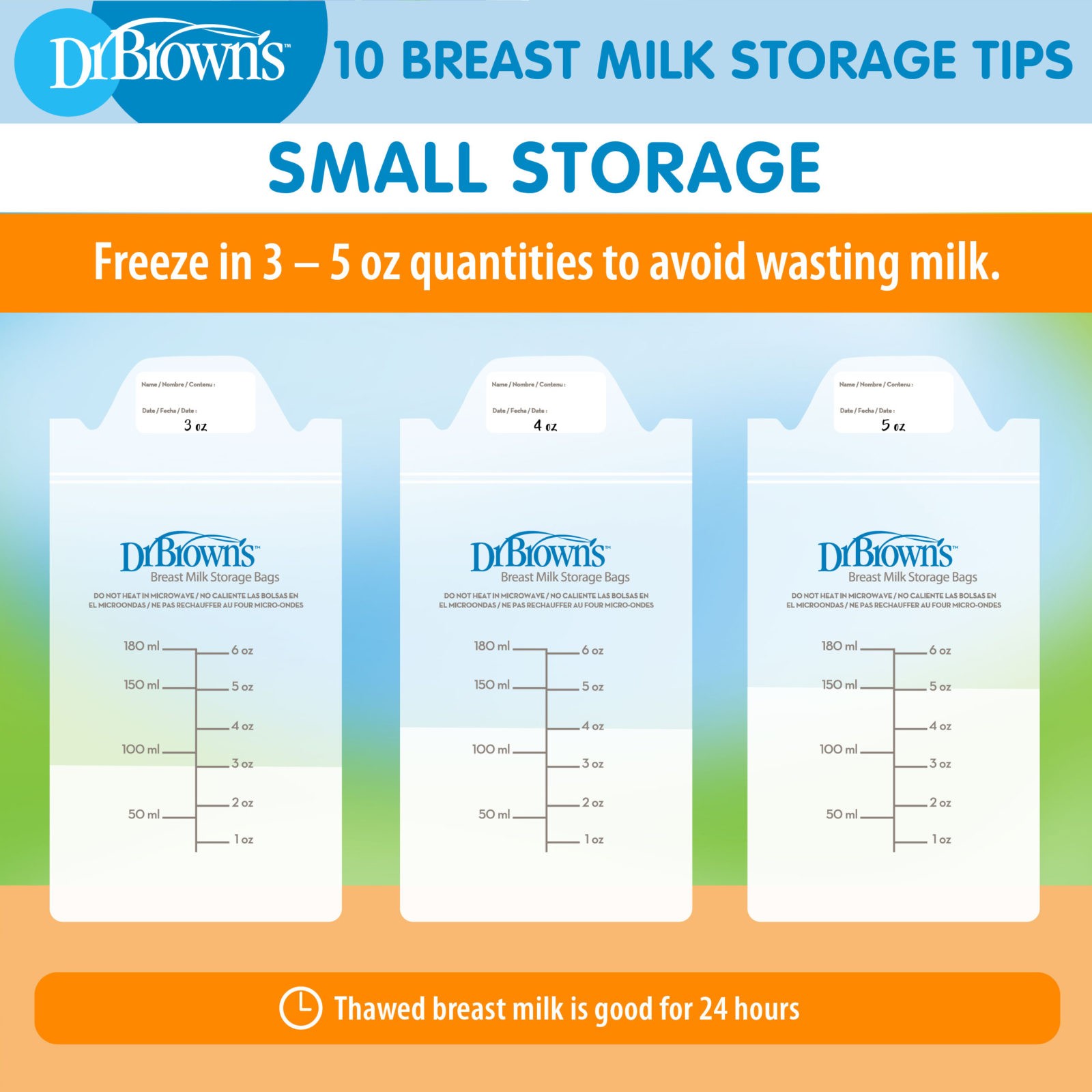 10 Breast Milk Storage Tips