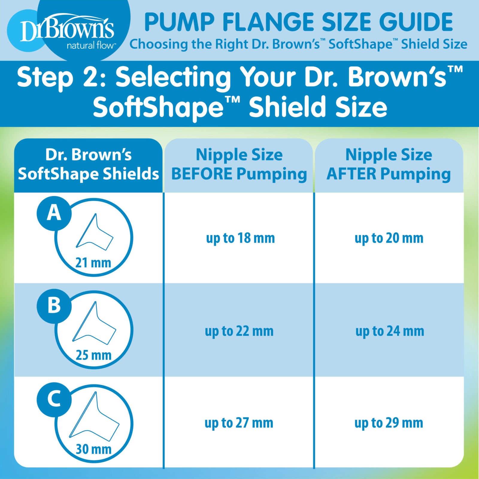 What's My Breast Size?, Flange Guide