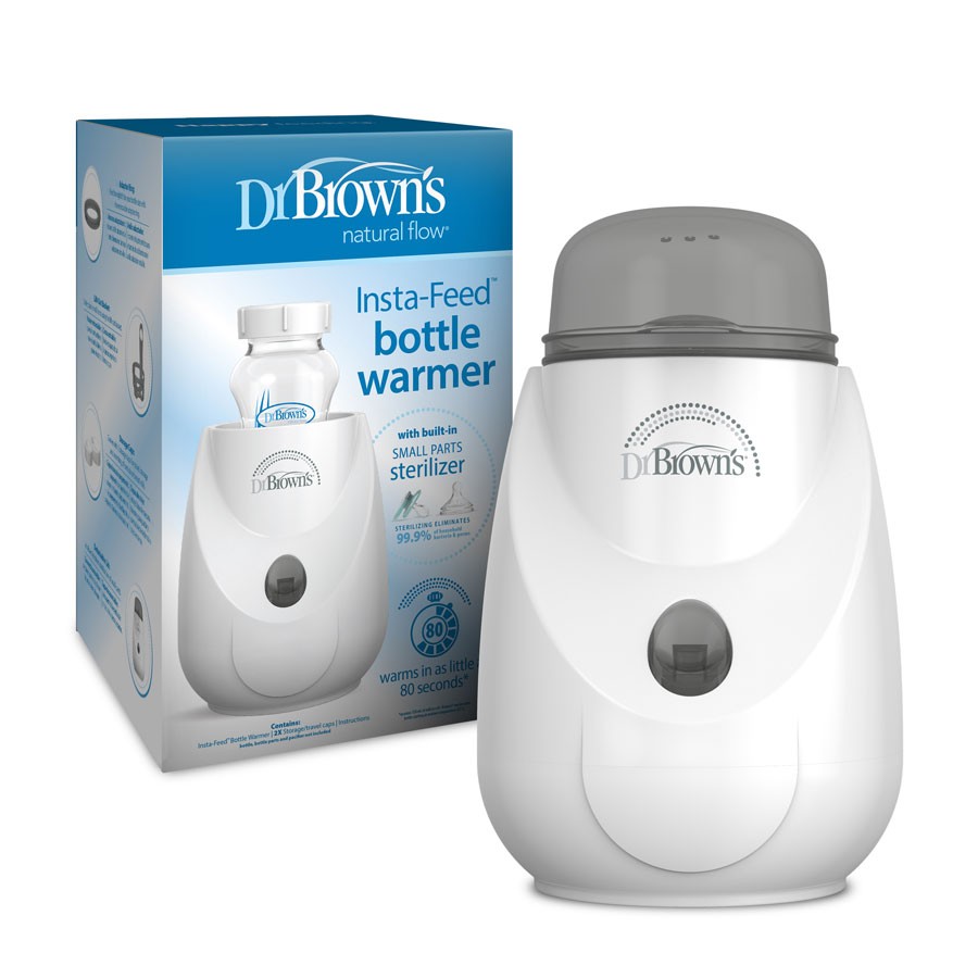 Amazon.com : Dr. Brown's Deluxe Baby Bottle Warmer and Sterilizer for  Formula, Breast Milk, and Baby Food Jars : Baby