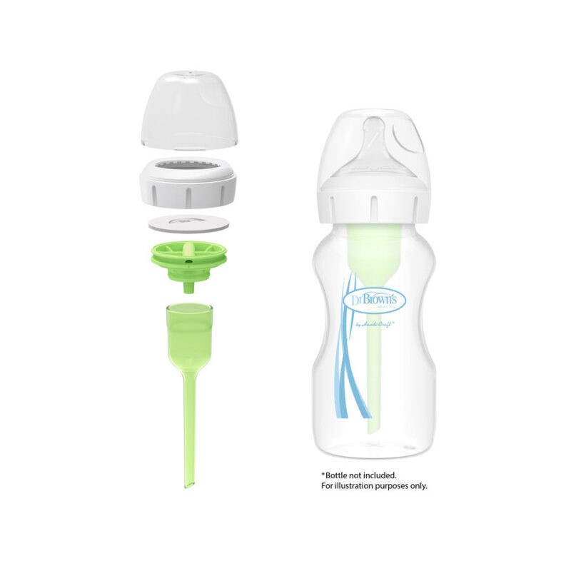 Dr. Brown's Natural Flow® Options+™ Narrow Baby Bottle Conversion Kit